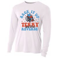 Independence Day Put It In Reverse Terry Funny 4th Of July Cooling Performance Long Sleeve Crew