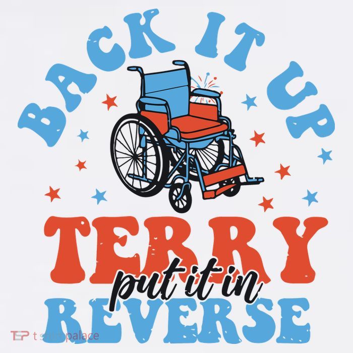 Independence Day Put It In Reverse Terry Funny 4th Of July Poster