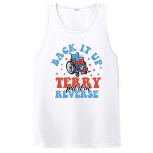 Independence Day Put It In Reverse Terry Funny 4th Of July PosiCharge Competitor Tank