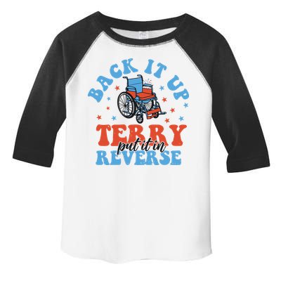 Independence Day Put It In Reverse Terry Funny 4th Of July Toddler Fine Jersey T-Shirt