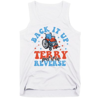 Independence Day Put It In Reverse Terry Funny 4th Of July Tank Top