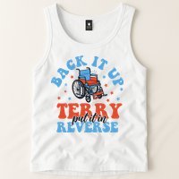 Independence Day Put It In Reverse Terry Funny 4th Of July Tank Top