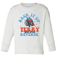 Independence Day Put It In Reverse Terry Funny 4th Of July Toddler Long Sleeve Shirt