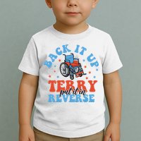 Independence Day Put It In Reverse Terry Funny 4th Of July Toddler T-Shirt