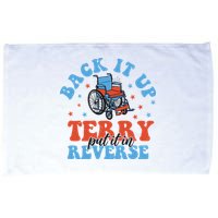Independence Day Put It In Reverse Terry Funny 4th Of July Microfiber Hand Towel