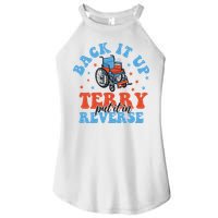 Independence Day Put It In Reverse Terry Funny 4th Of July Women's Perfect Tri Rocker Tank