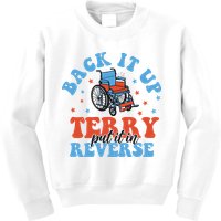 Independence Day Put It In Reverse Terry Funny 4th Of July Kids Sweatshirt