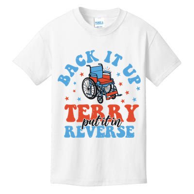 Independence Day Put It In Reverse Terry Funny 4th Of July Kids T-Shirt