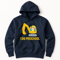 I Dig Preschool Bulldozer Hoodie