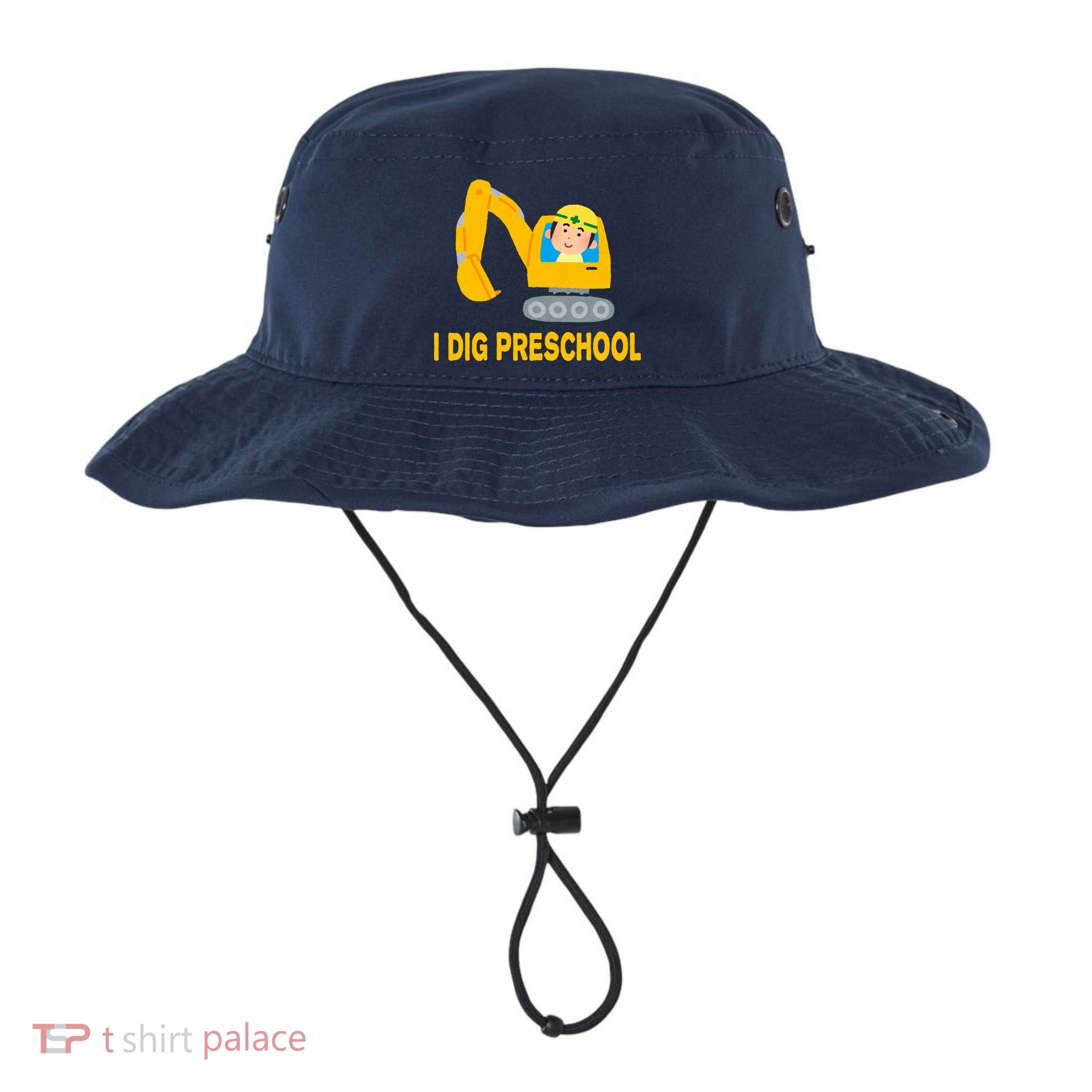 I Dig Preschool Bulldozer Bucket Hat