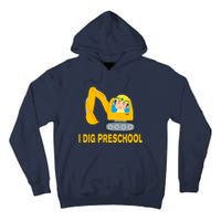 I Dig Preschool Bulldozer Tall Hoodie