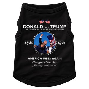 Inauguration Day President Donald Trump Won 2025 Doggie Tank