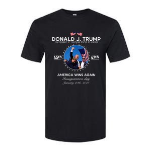 Inauguration Day President Donald Trump Won 2025 Softstyle CVC T-Shirt