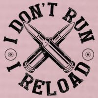 I DonT Run I Reload Gun Rights American Flag Patriots Back 25L Jumbo Tote