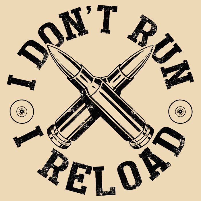 I DonT Run I Reload Gun Rights American Flag Patriots Back Drawstring Bag