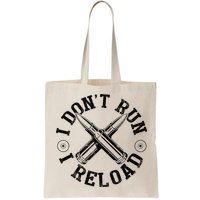 I DonT Run I Reload Gun Rights American Flag Patriots Back Bag