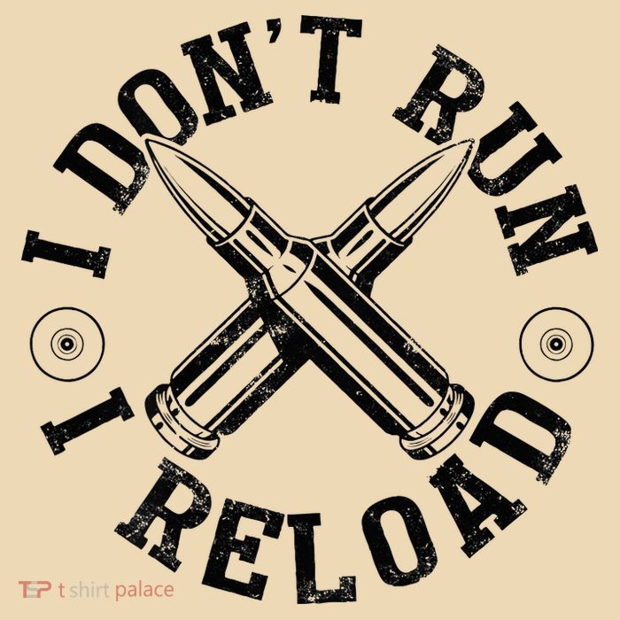 I DonT Run I Reload Gun Rights American Flag Patriots Back Zip Tote Bag