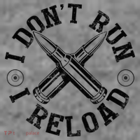 I DonT Run I Reload Gun Rights American Flag Patriots Back Toddler Sweatshirt
