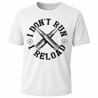 I DonT Run I Reload Gun Rights American Flag Patriots Back Performance Shirt