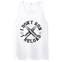 I DonT Run I Reload Gun Rights American Flag Patriots Back PosiCharge Competitor Tank