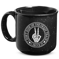I Dont Ride The Crazy Train I Drive It 15oz Campfire Ceramic Mug