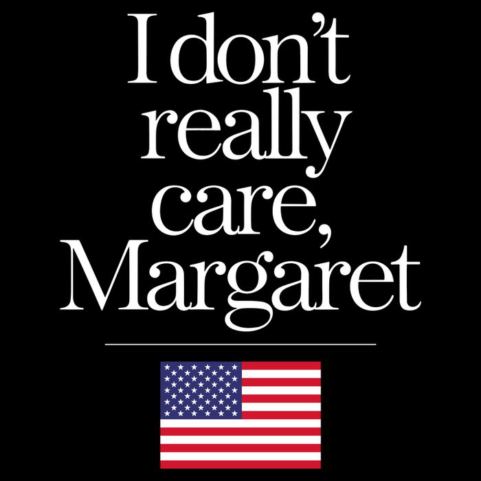 I DonT Really Care Margaret Wool Snapback Cap