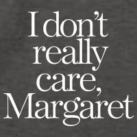 I DonT Really Care Margaret Vector Backpack