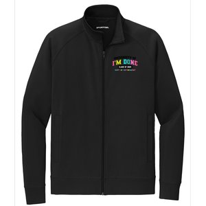 IM Done Retirement University Class Of 2024 Stretch Full-Zip Cadet Jacket