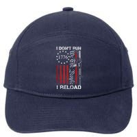 I Don't Run I Reload - We The People Funny AR15 (ON BACK) Zip Hoodie 7-Panel Snapback Hat