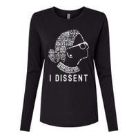 I Dissent Rbg Vote Rights Womens Cotton Relaxed Long Sleeve T-Shirt