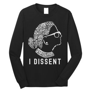 I Dissent Rbg Vote Rights Long Sleeve Shirt