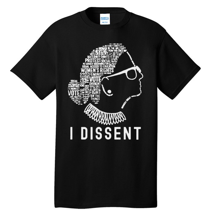 I Dissent Rbg Vote Rights Tall T-Shirt