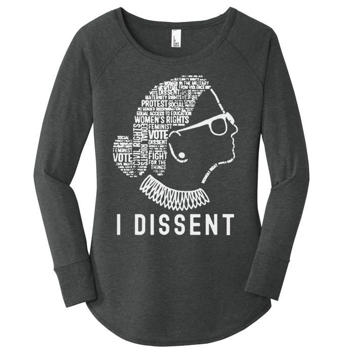 I Dissent Rbg Vote Rights Women's Perfect Tri Tunic Long Sleeve Shirt