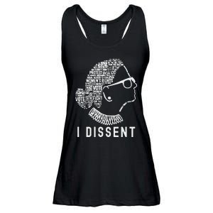 I Dissent Rbg Vote Rights Ladies Essential Flowy Tank