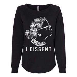 I Dissent Rbg Vote Rights Womens California Wash Sweatshirt