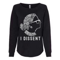 I Dissent Rbg Vote Rights Womens California Wash Sweatshirt