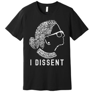 I Dissent Rbg Vote Rights Premium T-Shirt