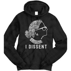 I Dissent Rbg Vote Rights Tie Dye Hoodie