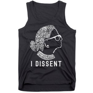 I Dissent Rbg Vote Rights Tank Top