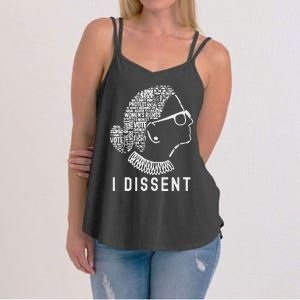 I Dissent Rbg Vote Rights Women's Strappy Tank