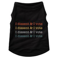 I Dissent Rbg Ruth Bader Ginsburg Feminist Doggie Tank