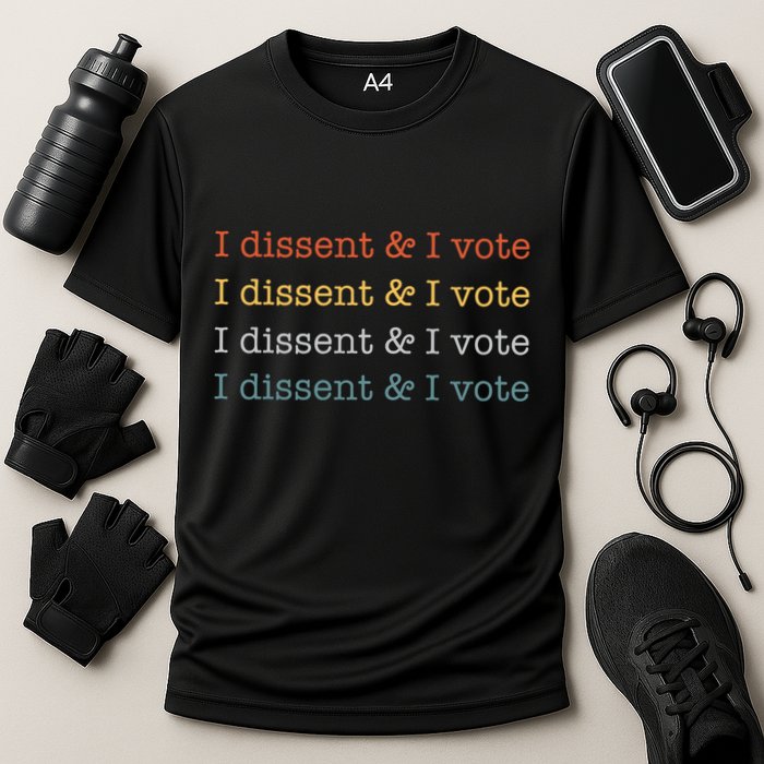 I Dissent Rbg Ruth Bader Ginsburg Feminist Performance Shirt