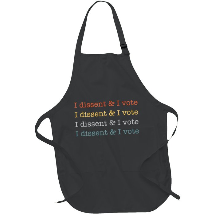 I Dissent Rbg Ruth Bader Ginsburg Feminist Apron