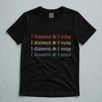 I Dissent Rbg Ruth Bader Ginsburg Feminist T-Shirt