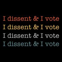 I Dissent Rbg Ruth Bader Ginsburg Feminist Sustainable Bucket Hat