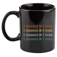 I Dissent Rbg Ruth Bader Ginsburg Feminist 11oz C Handle Ceramic Mug