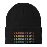 I Dissent Rbg Ruth Bader Ginsburg Feminist Beanie