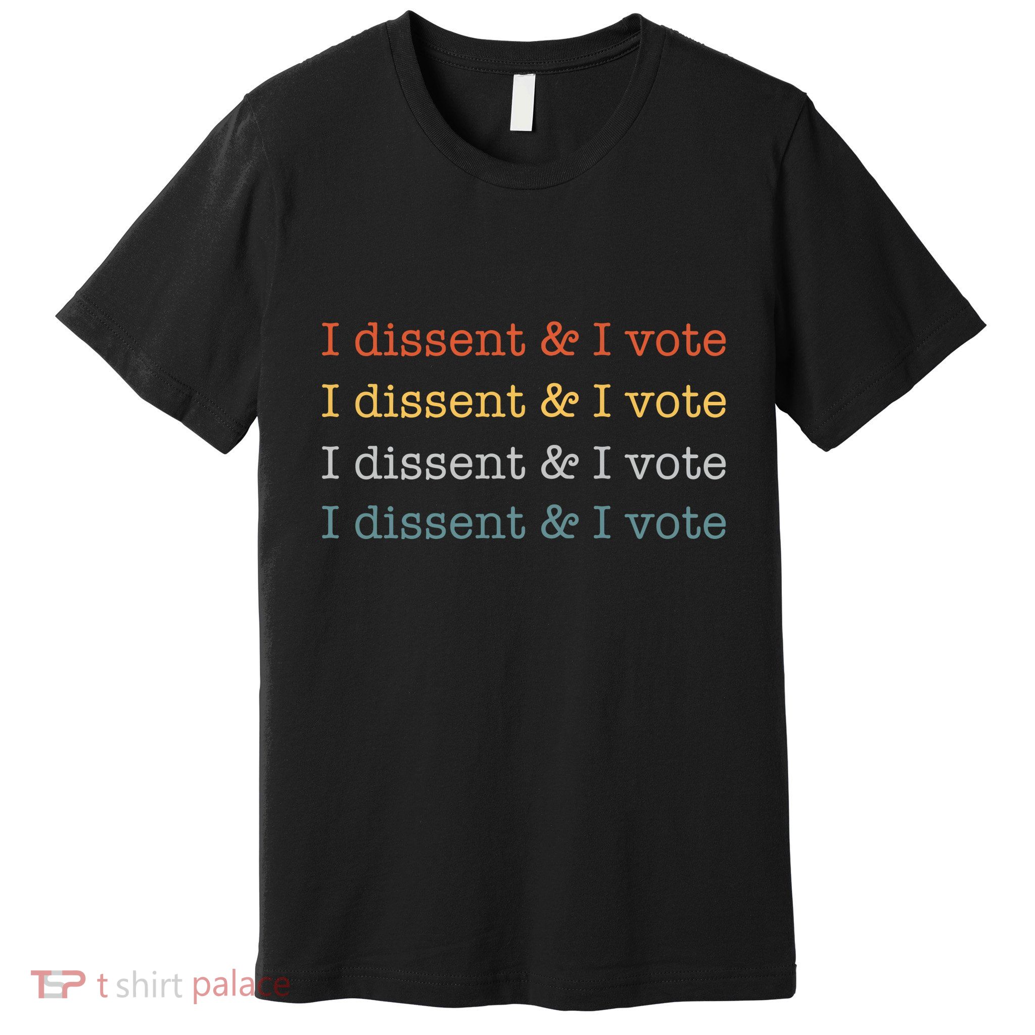 I Dissent Rbg Ruth Bader Ginsburg Feminist Premium T-Shirt