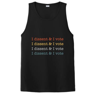 I Dissent Rbg Ruth Bader Ginsburg Feminist PosiCharge Competitor Tank