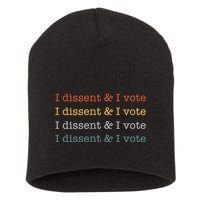 I Dissent Rbg Ruth Bader Ginsburg Feminist Short Acrylic Beanie